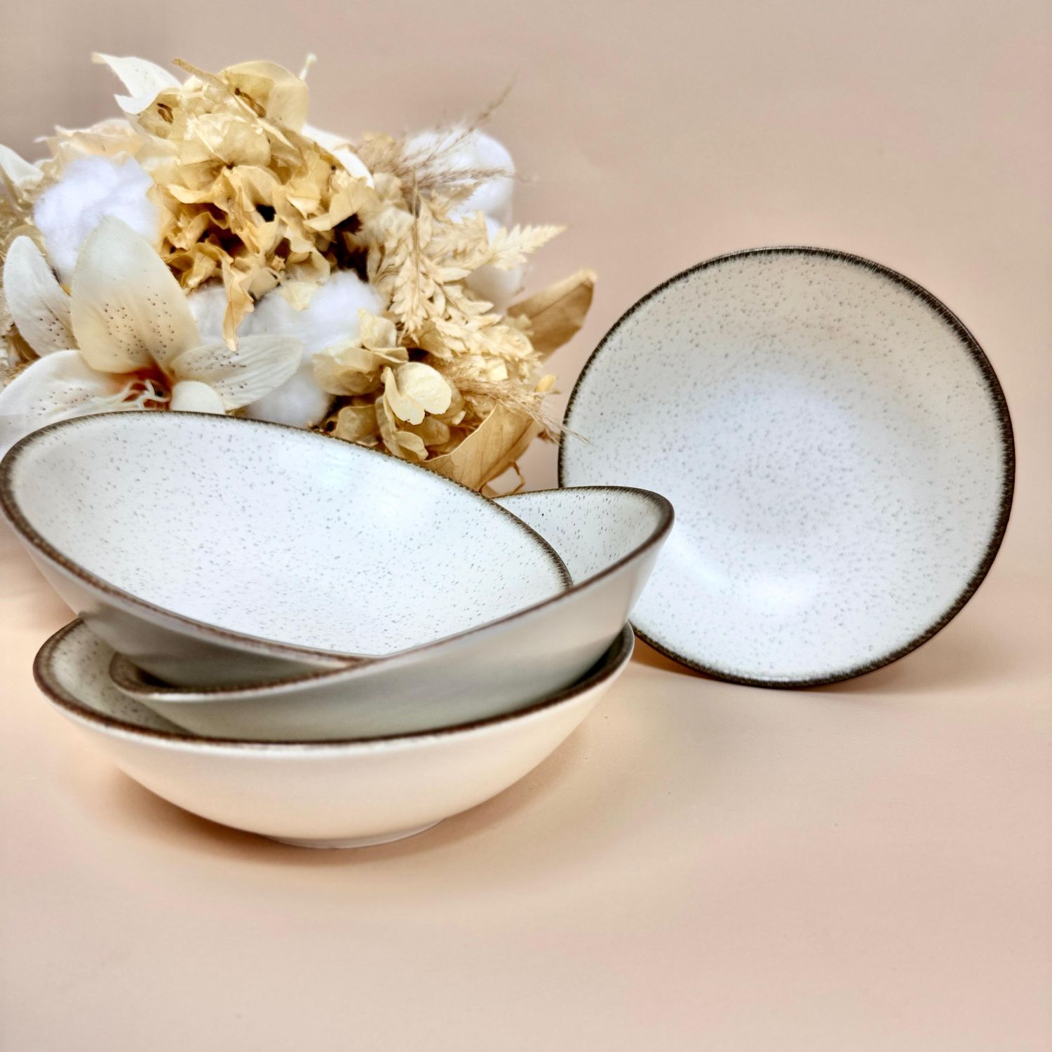 Bowl Decorado Vanilla Boho Chic