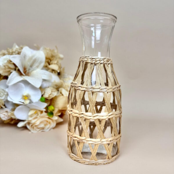 Garrafa de Vidro com Sisal 800ml - Image 2