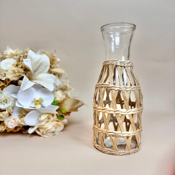 Garrafa de Vidro com Sisal 800ml - Image 4