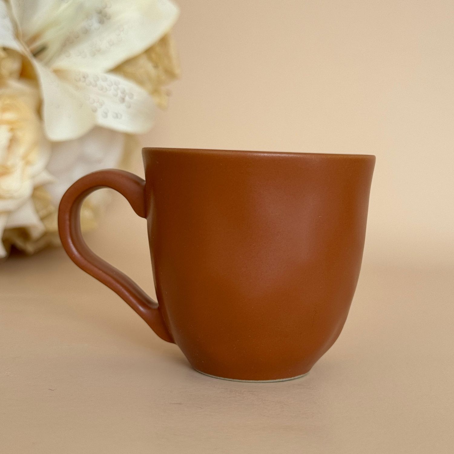 Xícara de café com pires Bio Stoneware Verão 120 ml Minha Terra - Image 4